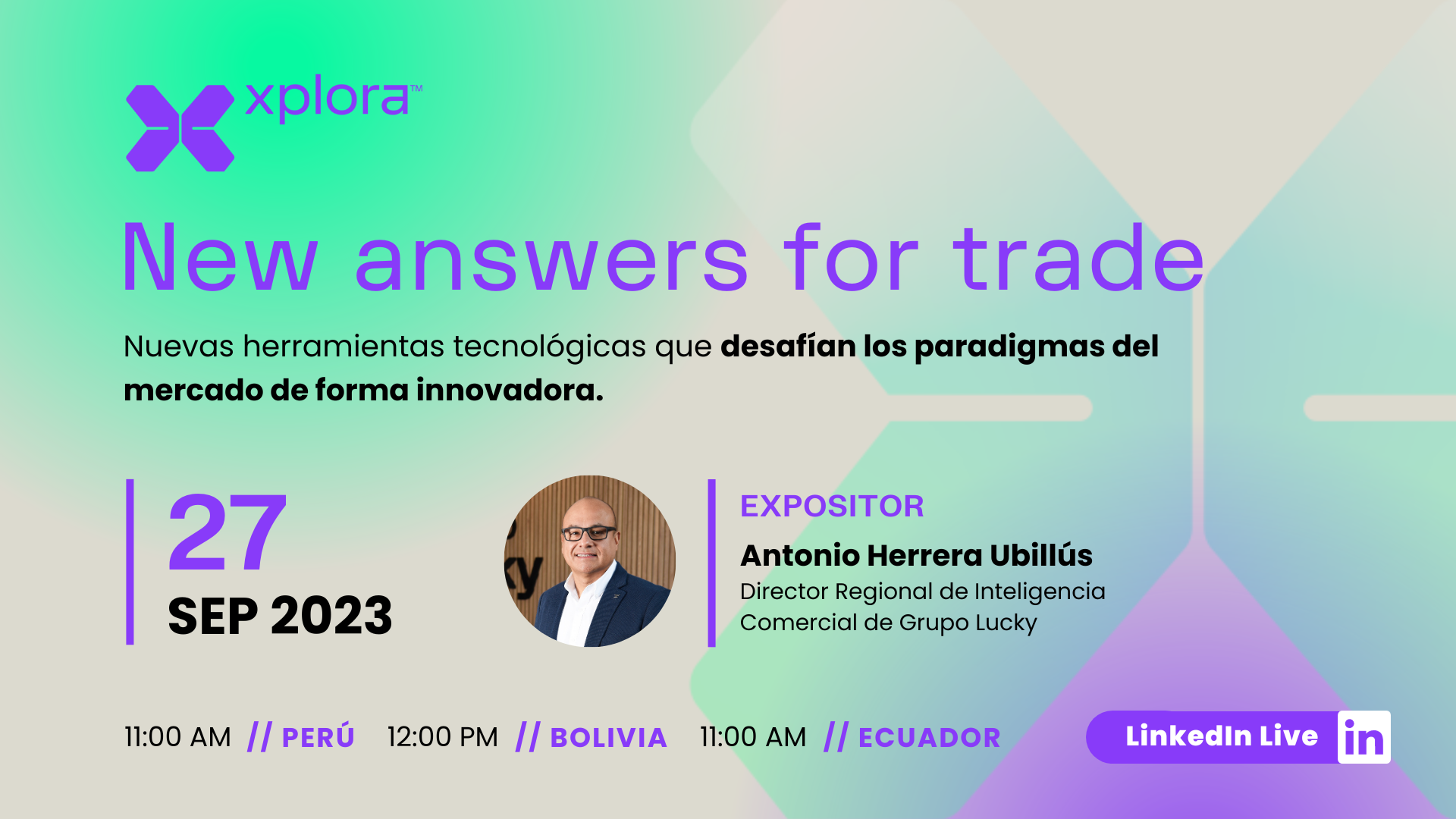Xplora: New answers for trade